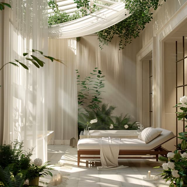 Santuario Sereno: Melodías De Spa Ambientales Relajantes - Spa Relajación y Spa