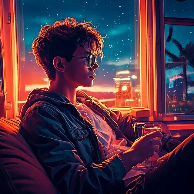 Relaxation with Lofi: Evening Chill Sounds - .Night