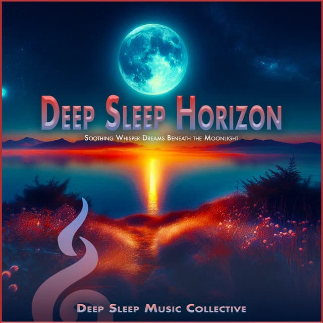Deep Sleep Horizon: Soothing Whisper Dreams Beneath the Moonlight - Deep Sleep Music Collective