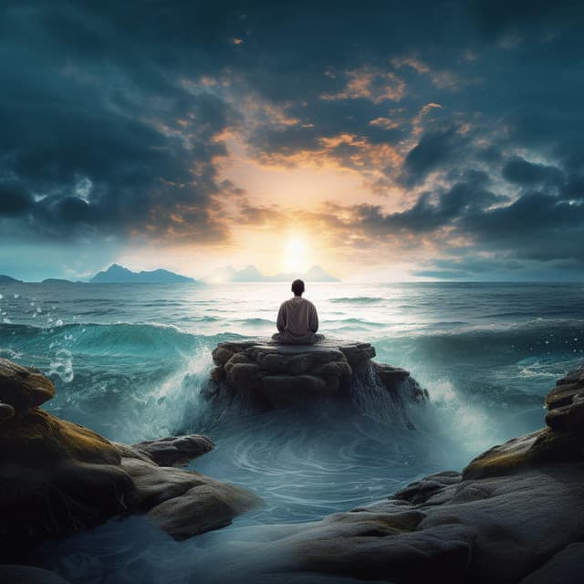 Meditative Ocean: Soothing Melody Drift - Mindvellous