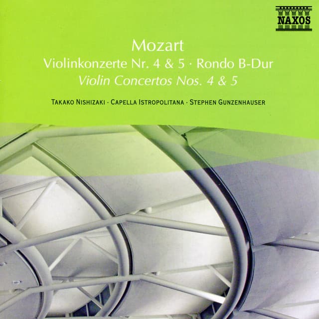 Mozart: Violin Concertos Nos. 4 and 5 / Rondo - Wolfgang Amadeus Mozart