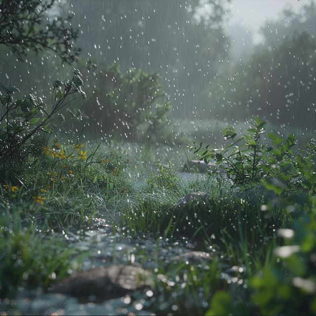 Binaural Rain Sounds for Deep Sleep - Deep Night Sleep