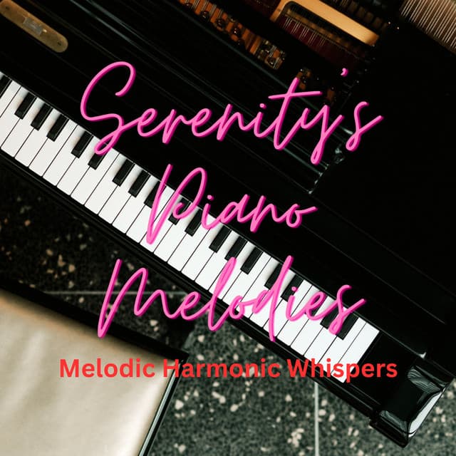Serenity's Piano Melodies: Melodic Harmonic Whispers - Sonic Piano Music