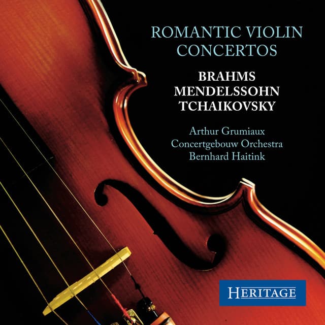 Romantic Violin Concertos - Arthur Grumiaux