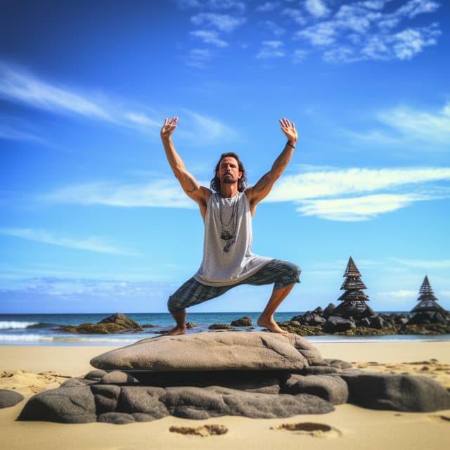 Poses De Yoga: Retiro Con Sonidos Oceánicos - Siente la naturaleza