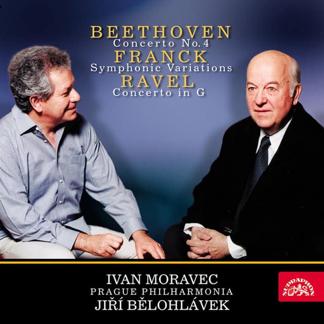 Beethoven and Ravel: Piano Concertos - Franck: Symphonic Variations - Ivan Moravec