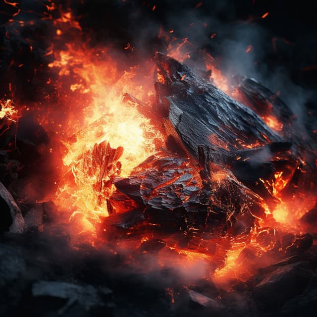 Fire's Peace: Calming Soundscapes for Relaxation - Relaxing Fields