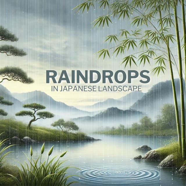 Raindrops in Japanese Landscape - 24H Rain Sounds