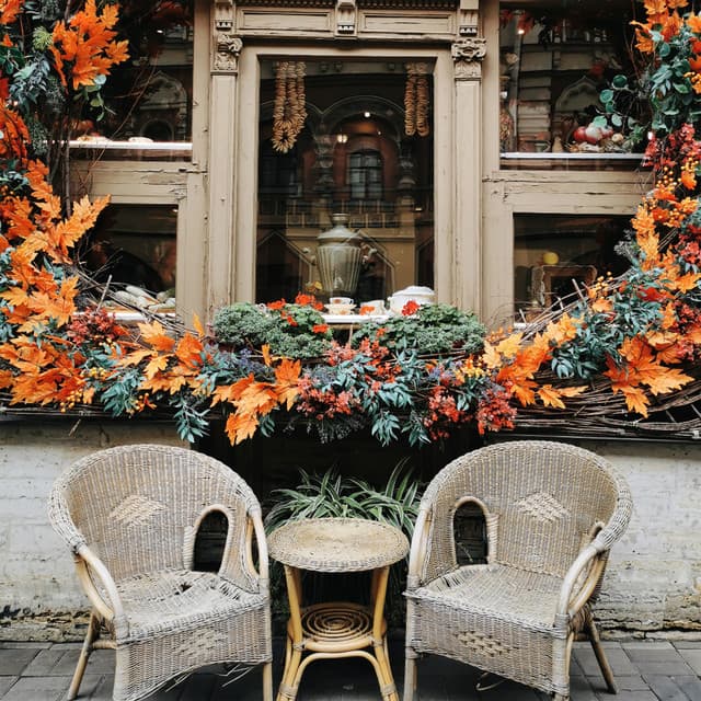 Cafe Corners in September - Pharoah Sax