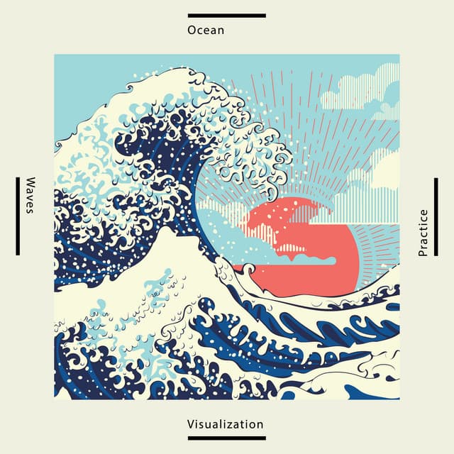 Ocean Waves Visualization Practice - Soothing Ocean Waves Universe