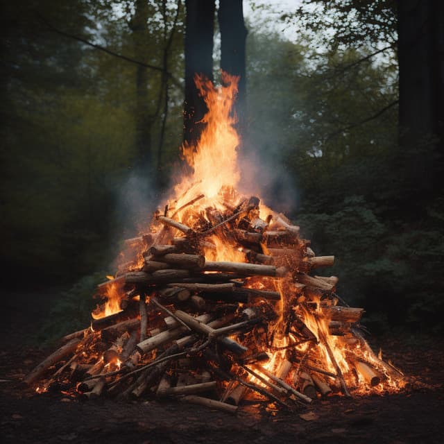 Resonancia Del Resplandor Del Fuego: Paisajes Sonoros Relajantes - Proyecto Naturaleza Ambiental