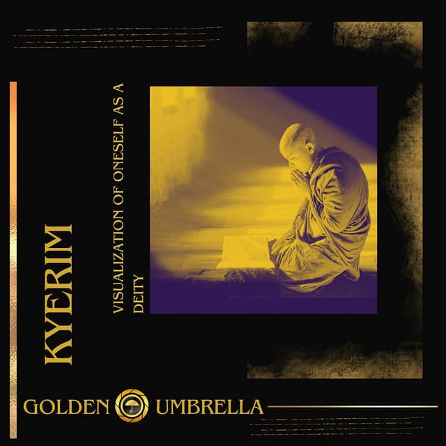 Kyerim - Visualization of Oneself as a Deity - Golden Umbrella