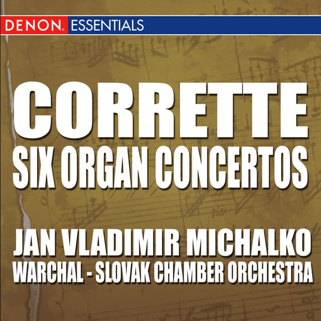 Corrette: Six Concertos for Organ - Michel Corrette