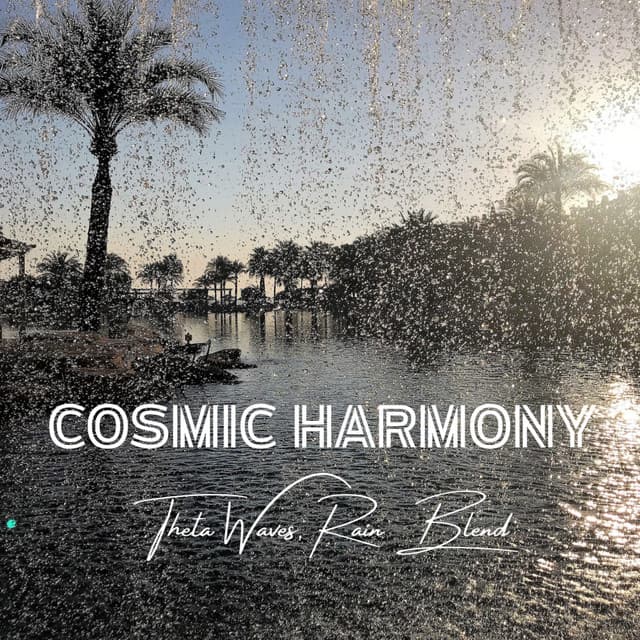 Cosmic Harmony: Theta Waves, Rain Blend - Binaural Brain Waves