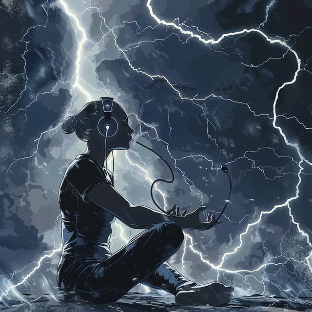 Relaxation Amidst Thunder: Melodic Stress Relief - Relax Academy ASMR