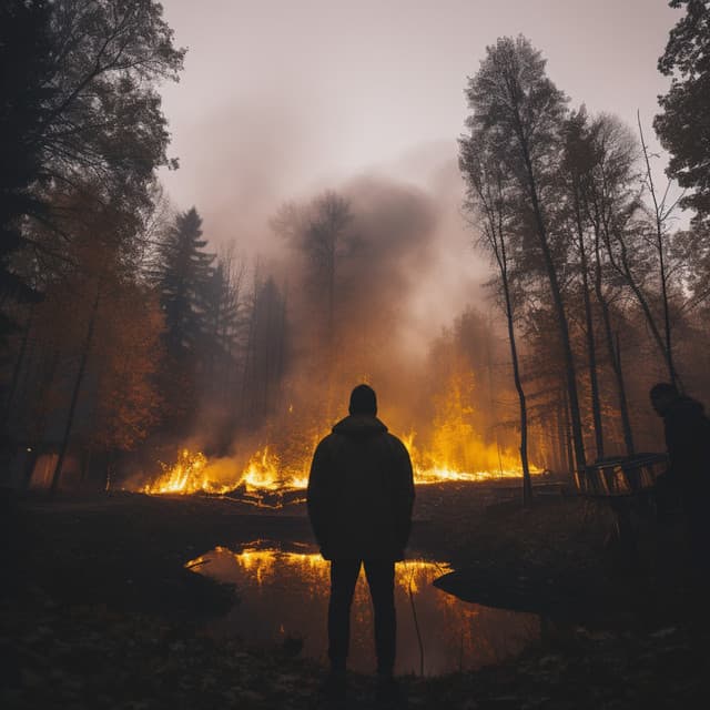 Sueño A Capella Junto A La Fogata: Música En La Chimenea - Sonidos De La Noche