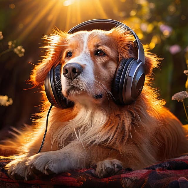 Serene Dog Rhythms: Lofi Calm Tunes - Binaural Beats Research