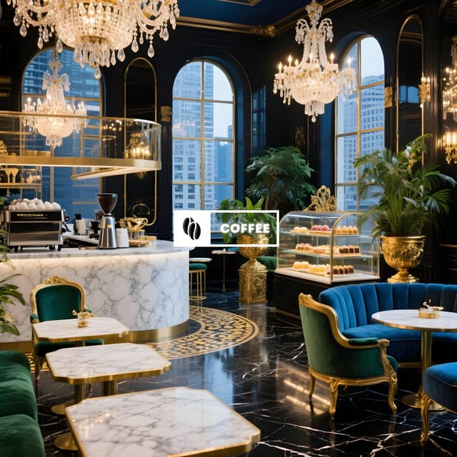 Conversations Over Warm Cappuccinos - Coffee Shop Vibes