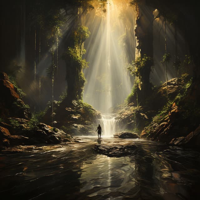 Cascadas Tranquilas: Paisajes Acuáticos Musicales - Sonidos Naturaleza