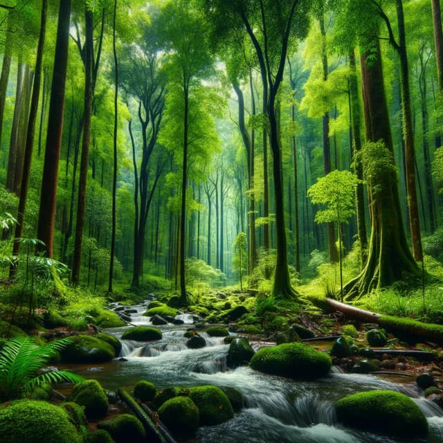 Verdant Vibes: The Music of Nature's Essence - CVXI