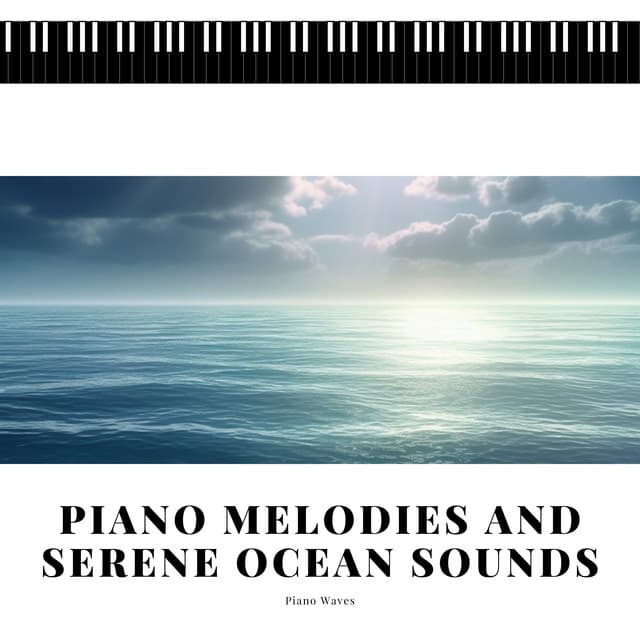 Piano Melodies and Serene Ocean Sounds - Piano Waves
