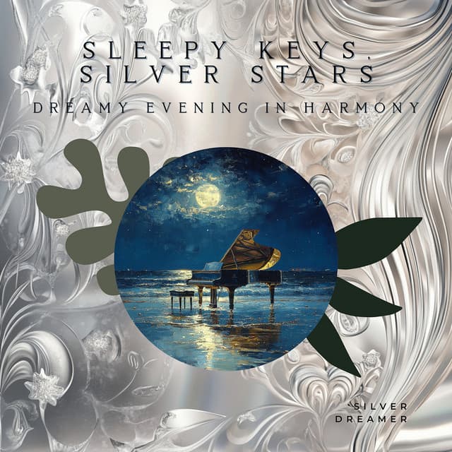 Sleepy Keys, Silver Stars: Dreamy Evening in Harmony - Silver Dreamer