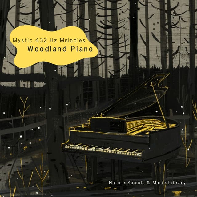 Mystic 432 Hz Melodies: Woodland Piano - Nature Sounds & Music Library