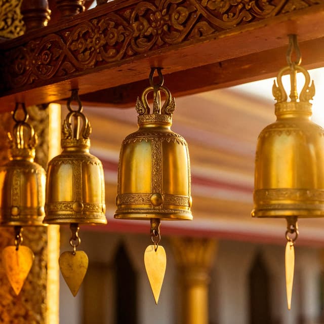 Temple Bells at Dusk - Guo Yang Peng