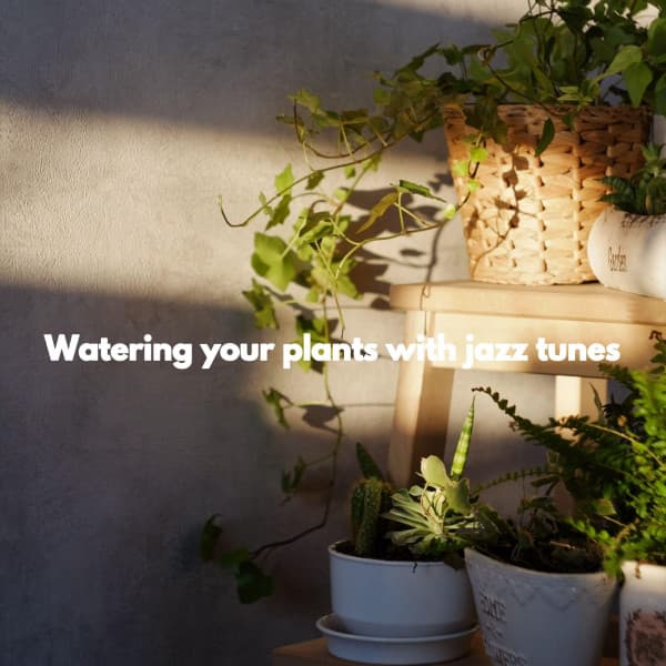 Watering your plants with jazz tunes - Latin Jazz Vibes