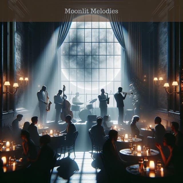 Moonlit Melodies: Late Night Jazz - London Cafe Jazz
