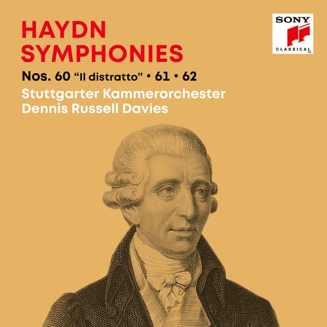 Haydn: Symphonies / Sinfonien Nos. 60 "Il distratto", 61, 62 - Joseph Haydn