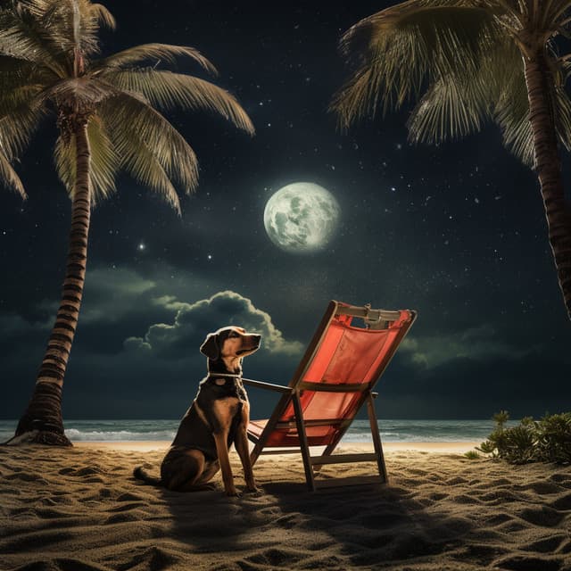 Binaural Dog Companions: Wagging Melodies - Chill Out Beach Party Ibiza