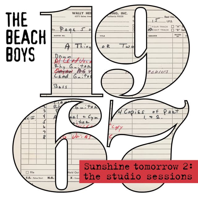 1967 - Sunshine Tomorrow 2 - The Studio Sessions - The Beach Boys