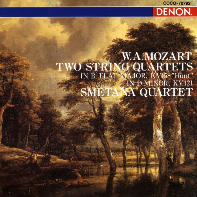モーツァルト：弦楽四重奏曲 第17番《狩》/ 第15番 - Wolfgang Amadeus Mozart
