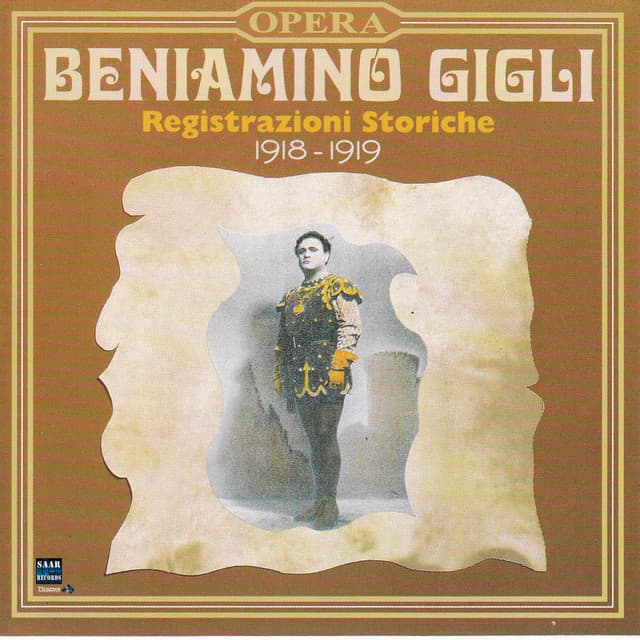 Beniamino Gigli Registrazioni storiche - Beniamino Gigli