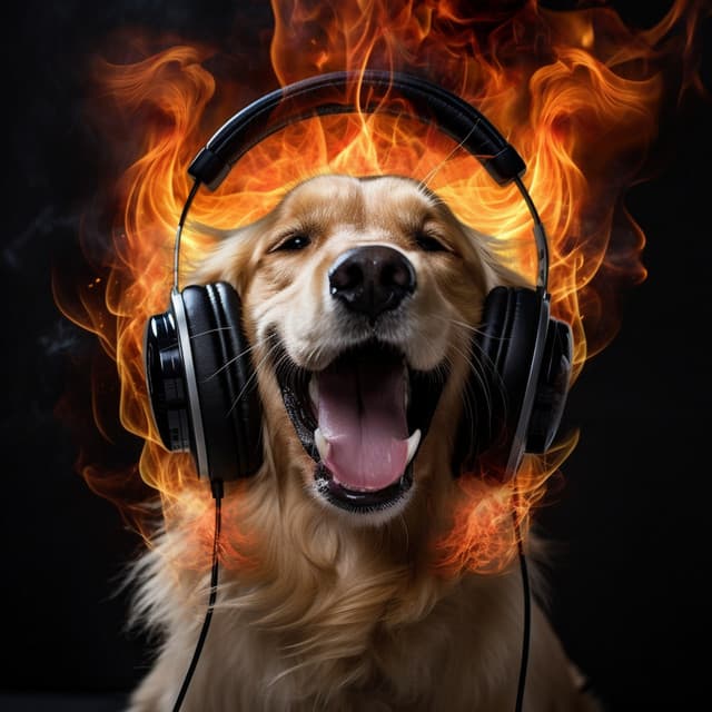 Fire Play: Dogs Joyful Rhythms - Quiet Wonder