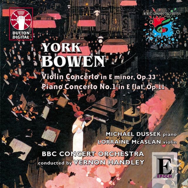 York Bowen Piano & Violin Concertos - York Bowen
