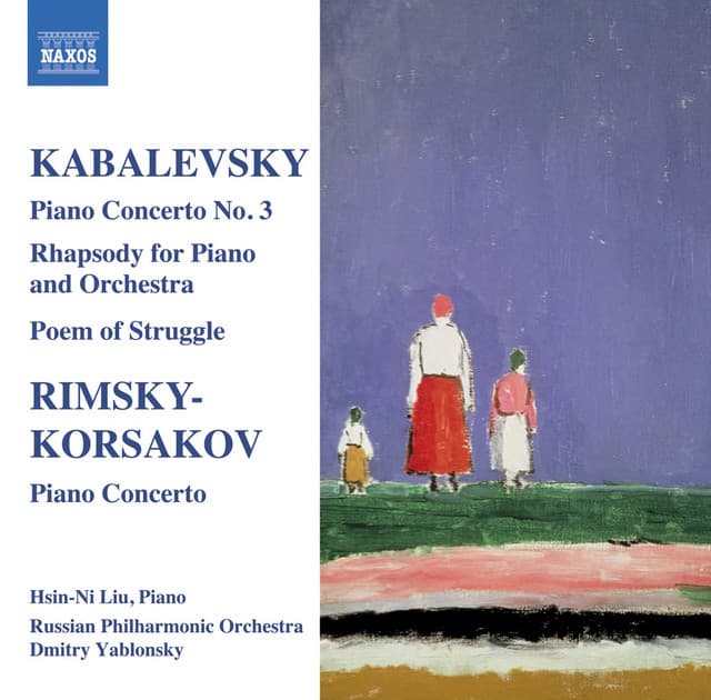 Kabalevsky: Piano Concerto No. 3 / Rimsky-Korsakov: Piano Concerto - Dmitry Kabalevsky