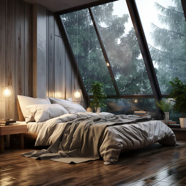 Rainy Night Lullabies: Gentle Drizzle Dreams Music - Pinetree Way