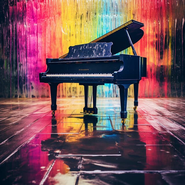 Meditación De Trabajo Lluvioso Con Piano Tranquilo - Retratos clásicos