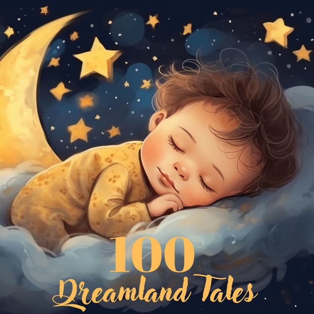 100 Dreamland Tales: Sleepytime Lullabies and Bedtime Stories for Babies - Relaxation Meditation Songs Divine