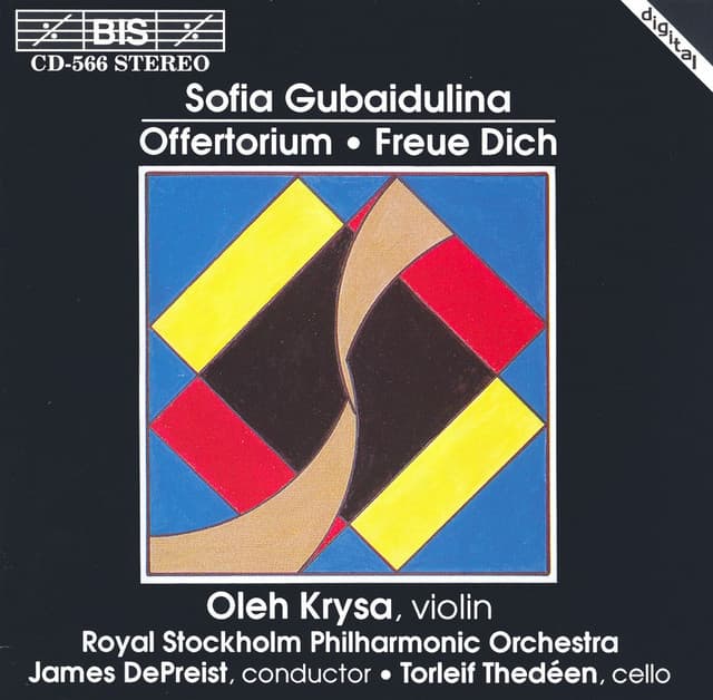 Gubaidulina: Offertorium / Rejoice! Freue Dich - Sofia Gubaidulina