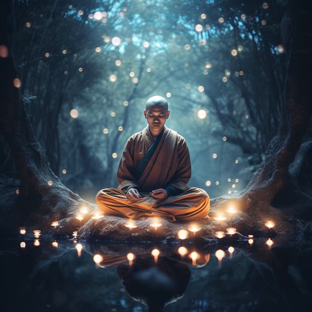 Meditación Calmante Del Fuego: Calor Y Serenidad - Caja de espejo