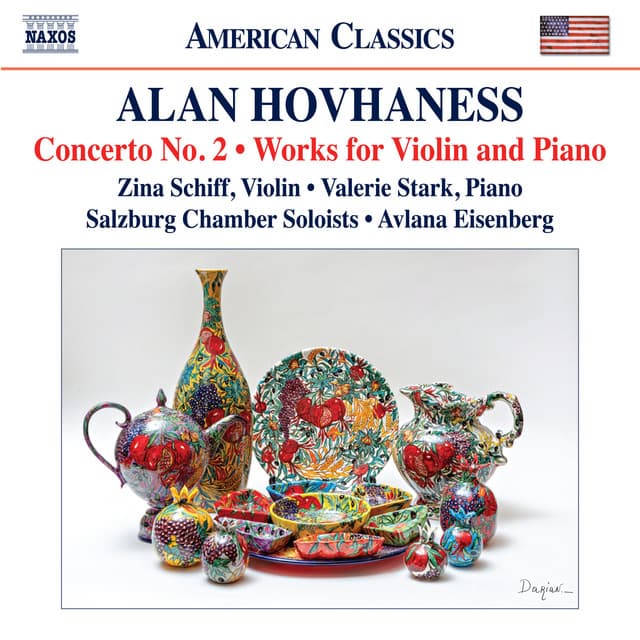 Hovhaness: Violin Concerto No. 2, Op. 89a & Works for Violin & Piano - Alan Hovhaness
