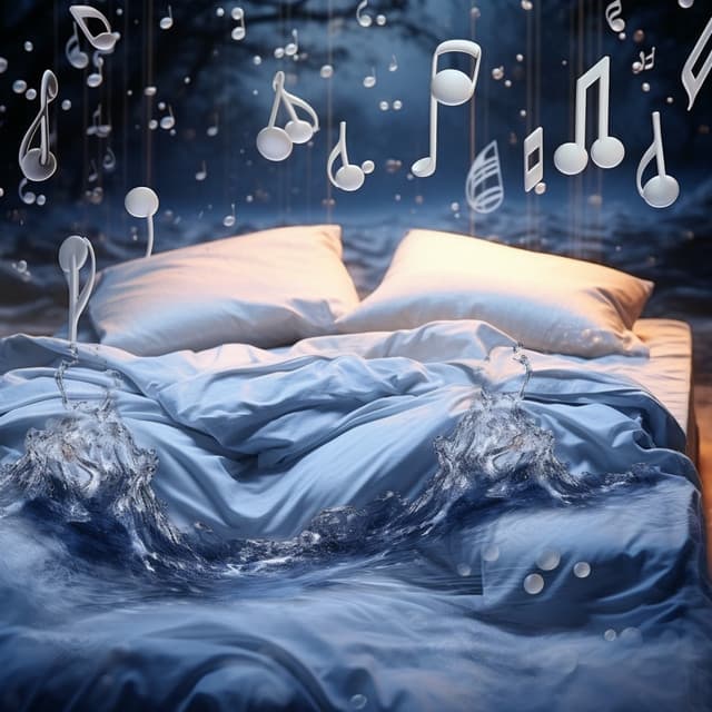 Sleeping River: Gentle Night Symphony - Music for Hotels Ambience