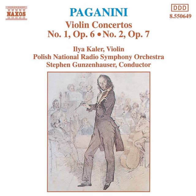 Paganini: Violin Concertos Nos. 1 And 2 - Ilya Kaler