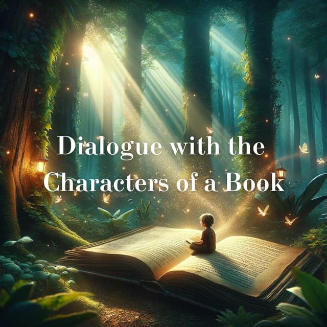 Dialogue with the Characters of a Book - Soft Reading Music