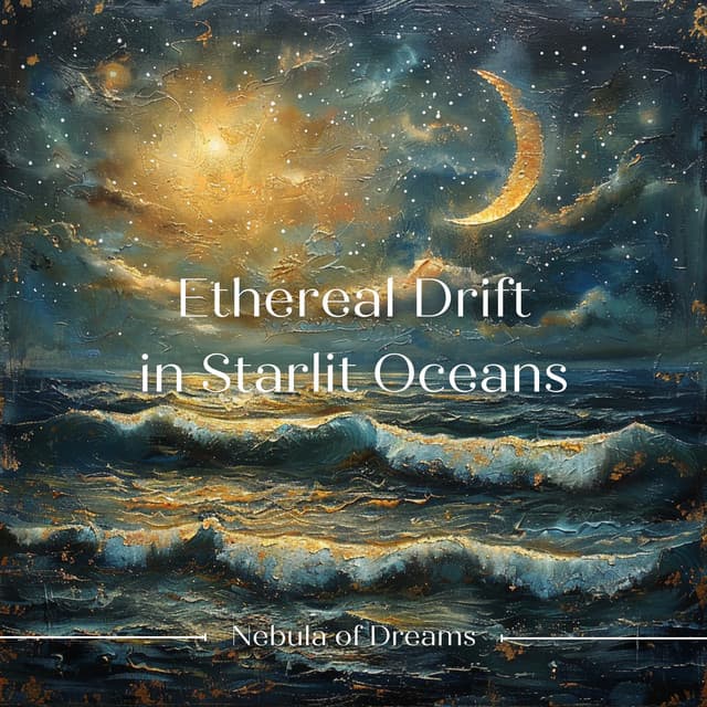Ethereal Drift in Starlit Oceans - Nebula of Dreams