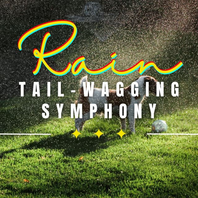 Rain's Canine Serenade: Tranquil Rainfall - Nature and Rain