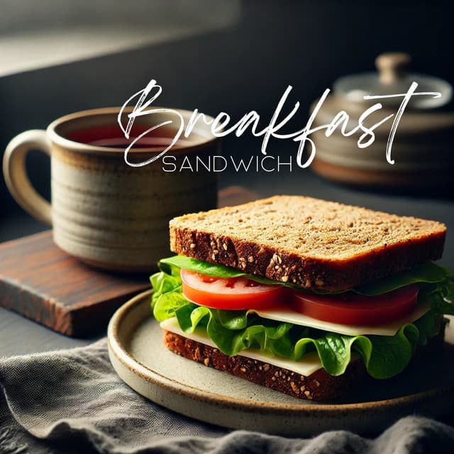 Breakfast Sandwich: Embrace the Morning Vibe - Early Morning Jazz Playlist